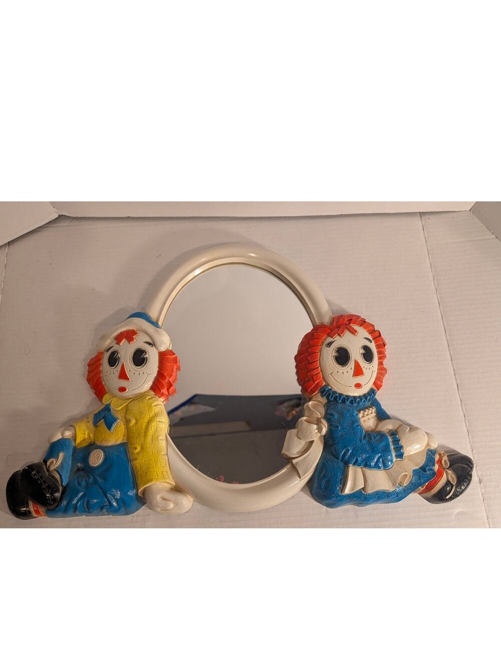 Raggedy Ann & Andy Kids Decorative Mirror - Red, Blue, Yellow